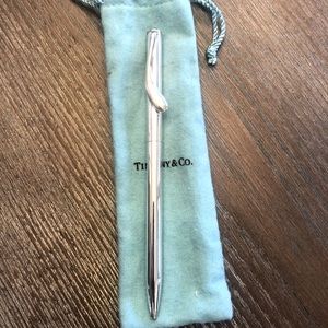 Elsa Peretti Tiffany sterling silver pen.